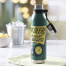 Load image into Gallery viewer, Gibson John Deere Thermal Double Wall Stainless Steel, 22.5oz Original Tractor Bottle, Green