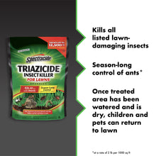 Load image into Gallery viewer, Spectracide Triazicide Insect Killer for Lawns, Granules Kill Lawn-Damaging Insects, 20 lb
