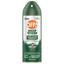 Load image into Gallery viewer, OFF! Deep Woods Mosquito Repellent V, up to 8 Hours of Protection from Mosquitoes, 6 oz