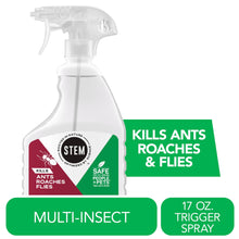 Load image into Gallery viewer, STEM Kills Indoor &amp; Outdoor Ants, Roaches &amp; Spider Killer Bug Spray, 12 oz