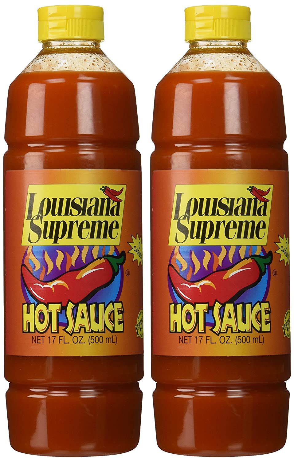 3 bottles Louisiana The Perfect HOT SAUCE One Drop Does It 12oz each 04/2024